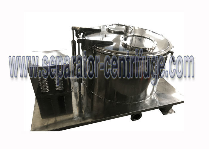 PLC Basket Centrifuge CBD Oil Extraction Centrifuge In Pharma Industry