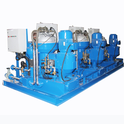 Land Power Plant Fuel Oil Handling System Separator , Marine HFO Treatment Module
