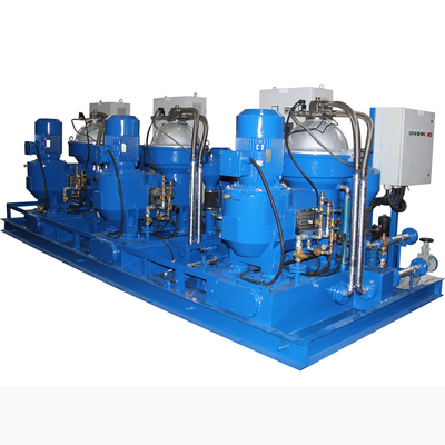 Máy ly tâm tách đĩa Marine Máy ly tâm liên tục Tự làm sạch Dầu nhiên liệu nặng