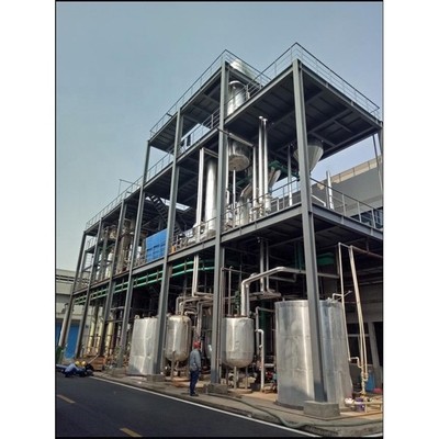 Máy bốc hơi ống khử muối liên tục nước thải đa hiệu ứng loại thực phẩm cho sản phẩm sữa