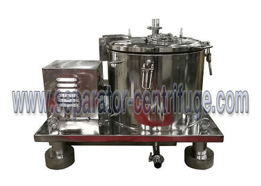 Vật liệu khô nhúng trong Ethanol và Dewater bằng máy ly tâm tốc độ cao cho quá trình tinh dầu