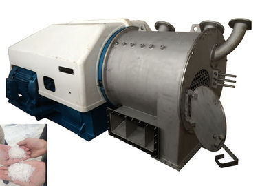 Nhà máy muối sử dụng máy ly tâm 2 giai đoạn Pusher Máy pha lê Dewatering