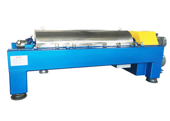 Công nghiệp thực phẩm hóa chất 2 pha liên tục Máy ly tâm gạn lọc khử nước rắn DSS2205 SS306 / 316L