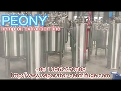 Hemp Flower Batch CBD Co Merge  Co2 Cannabis Oil Extractor